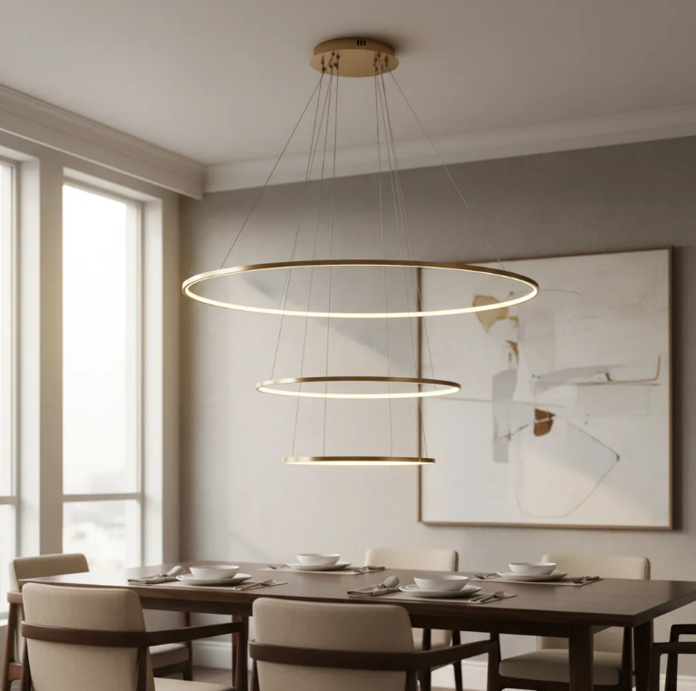 Pendente Oval Dourado